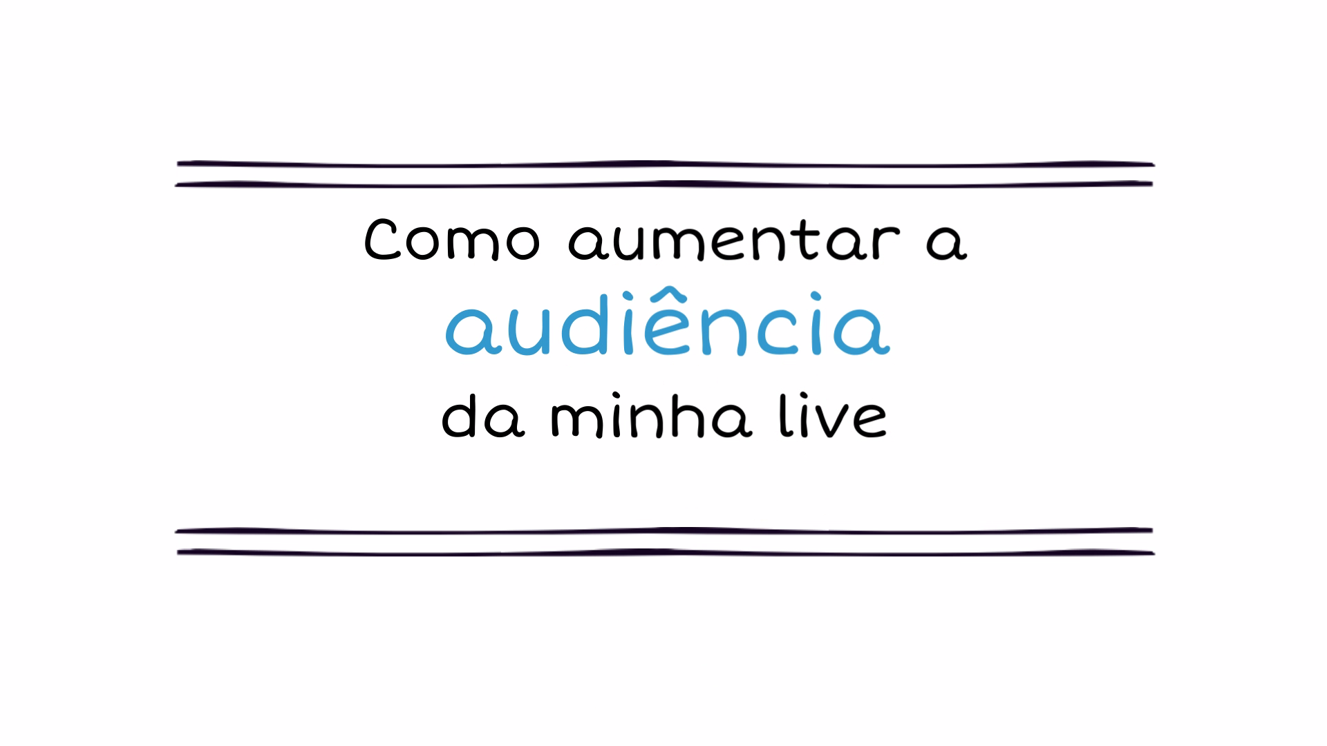 Como aumentar a audiência da sua transmissão ao vivo — Sitehosting