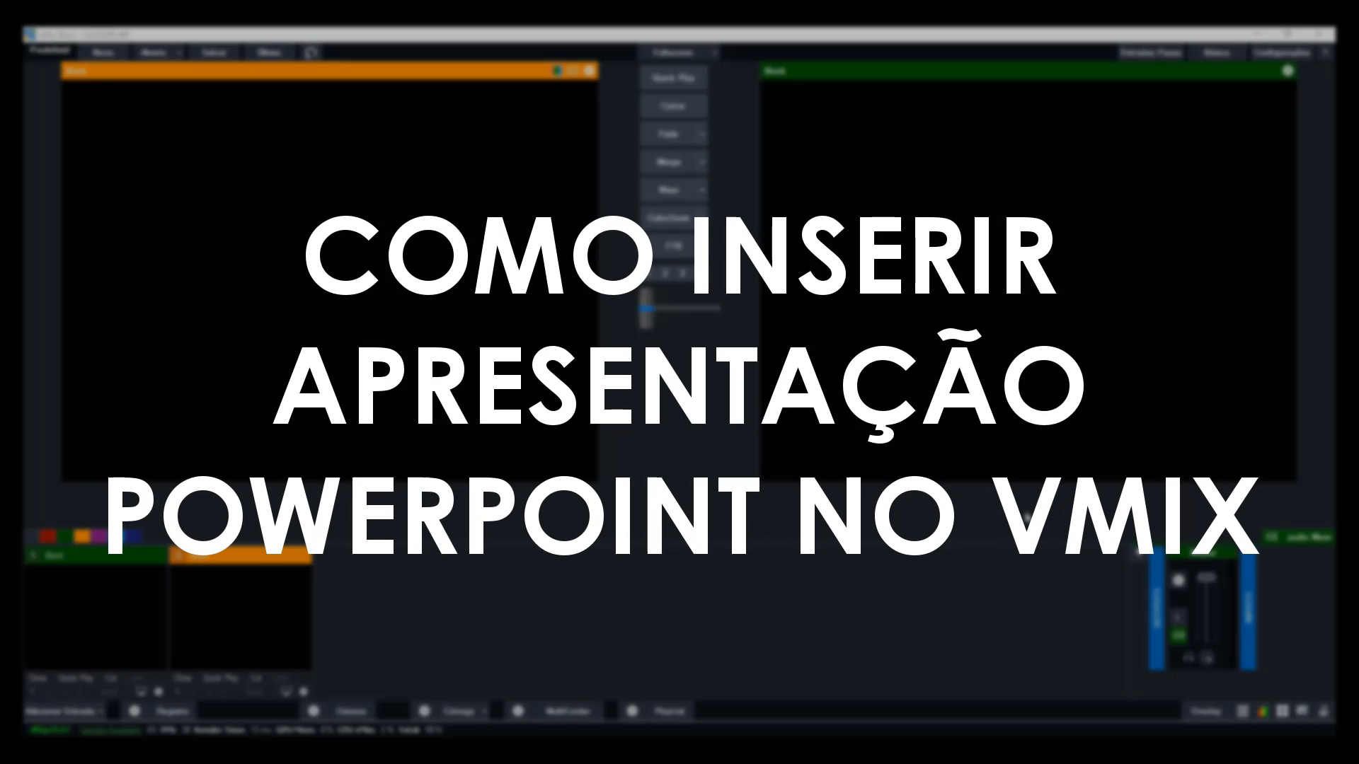 Como mostrar slides do PowerPoint no vMix — Josimar Machado, JMV Technology