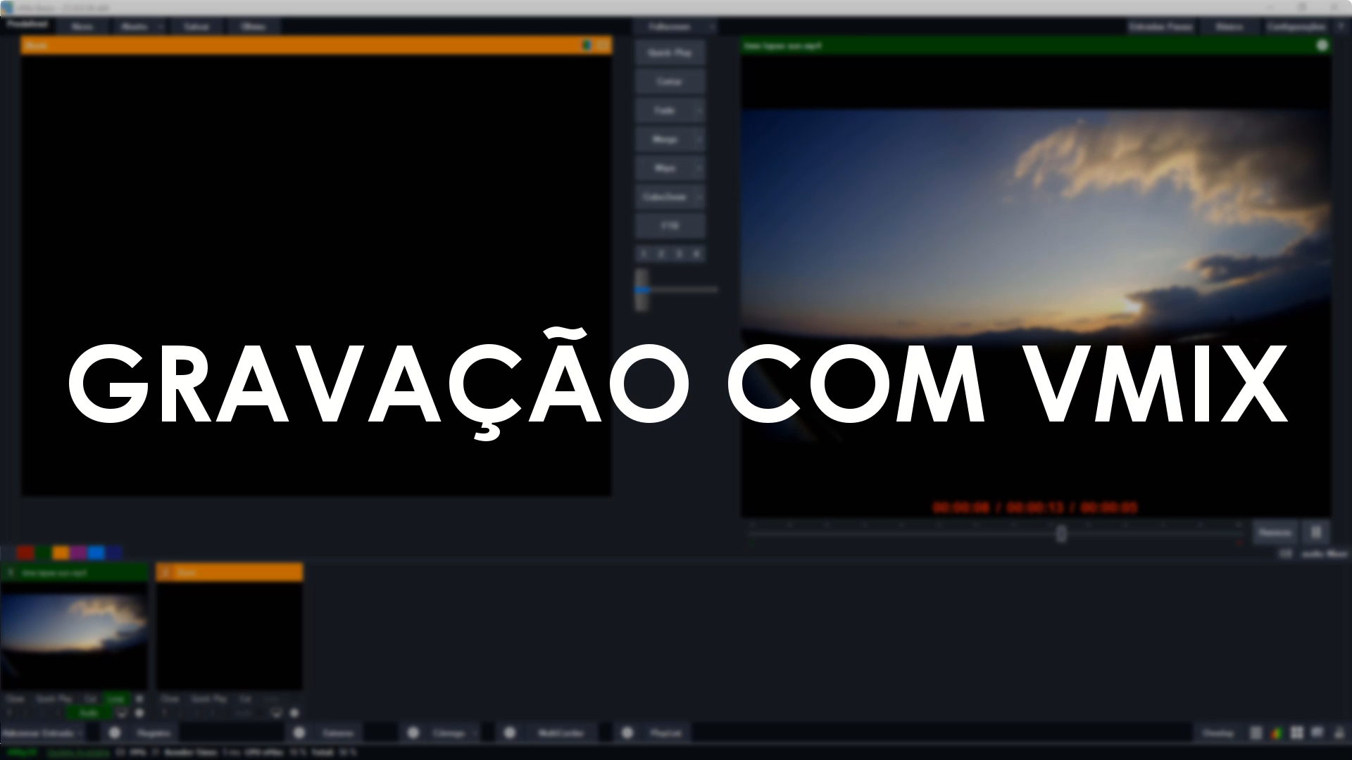 Como gravar a transmissão ao vivo no vMix — Josimar Machado, JMV Technology