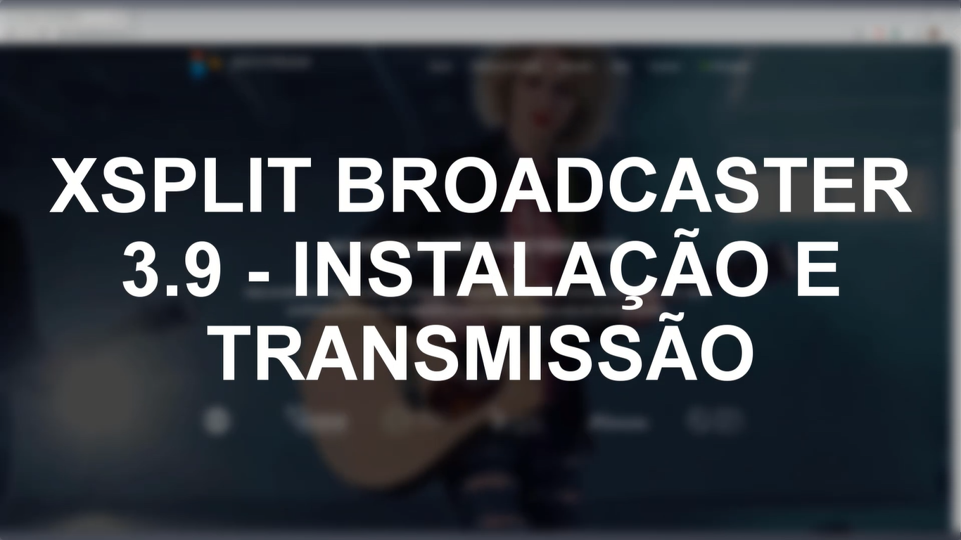 XSplit Broadcaster: instalação e transmissão — Josimar Machado, JMV Technology
