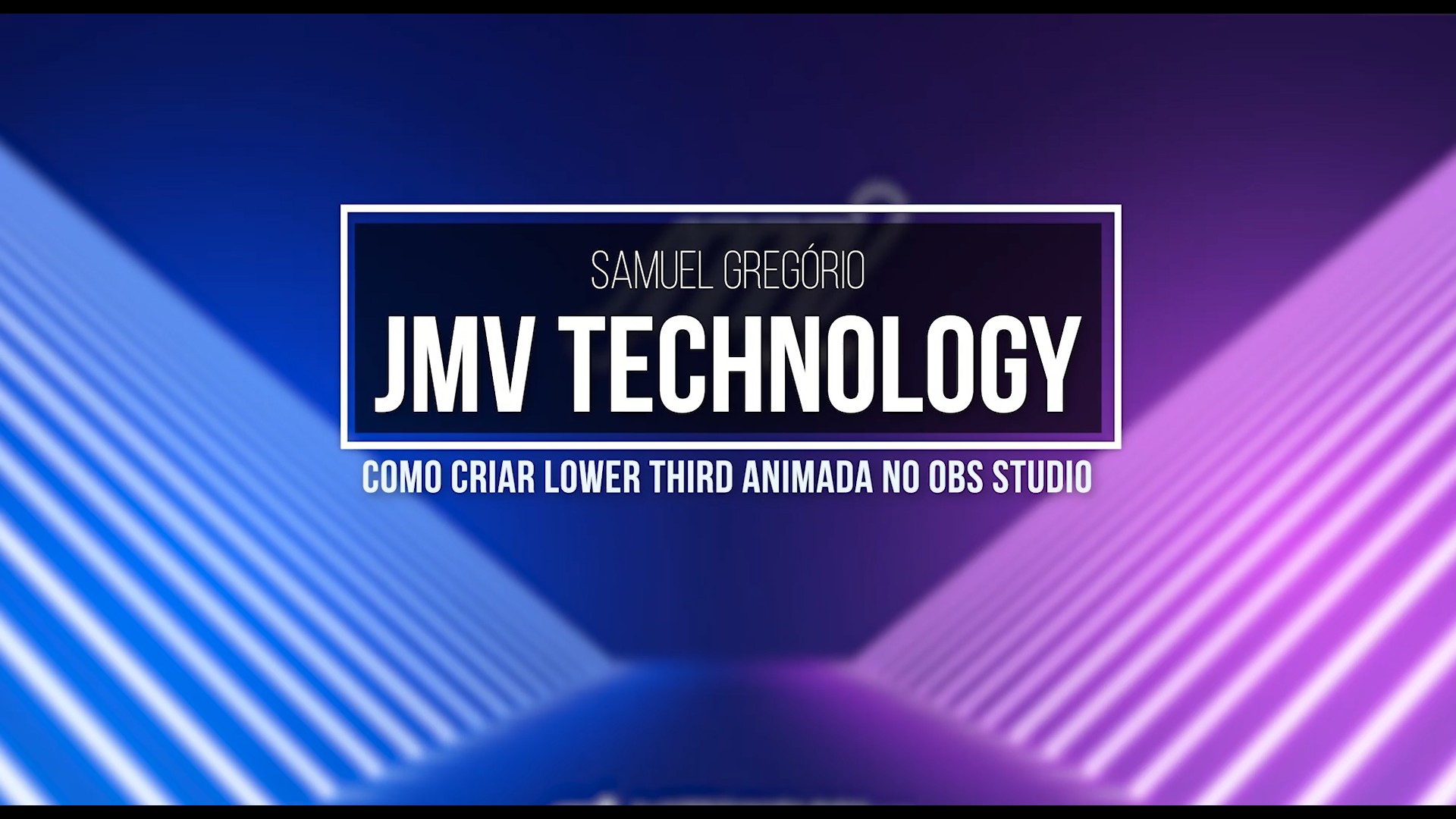 Como criar uma lower third animada no OBS Studio — Sitehosting
